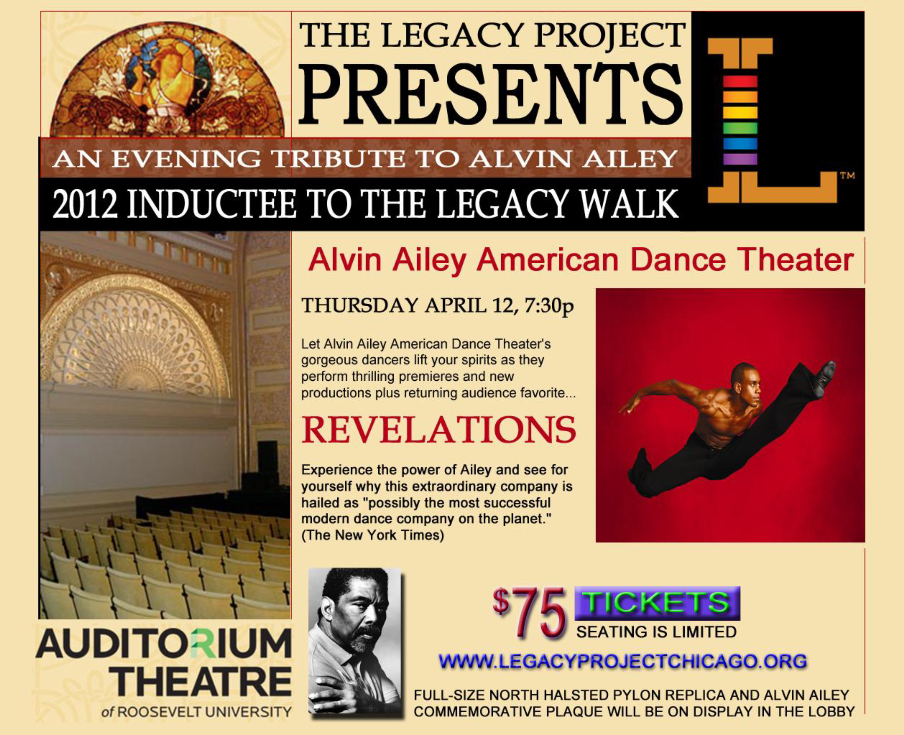 LEGACY PROJECT PRESENTS A Tribute to Alvin Ailey 2012